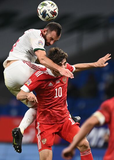 Russia Soccer Nations League Russia - Hungary