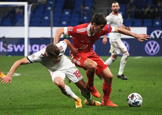 Russia Soccer Nations League Russia - Hungary