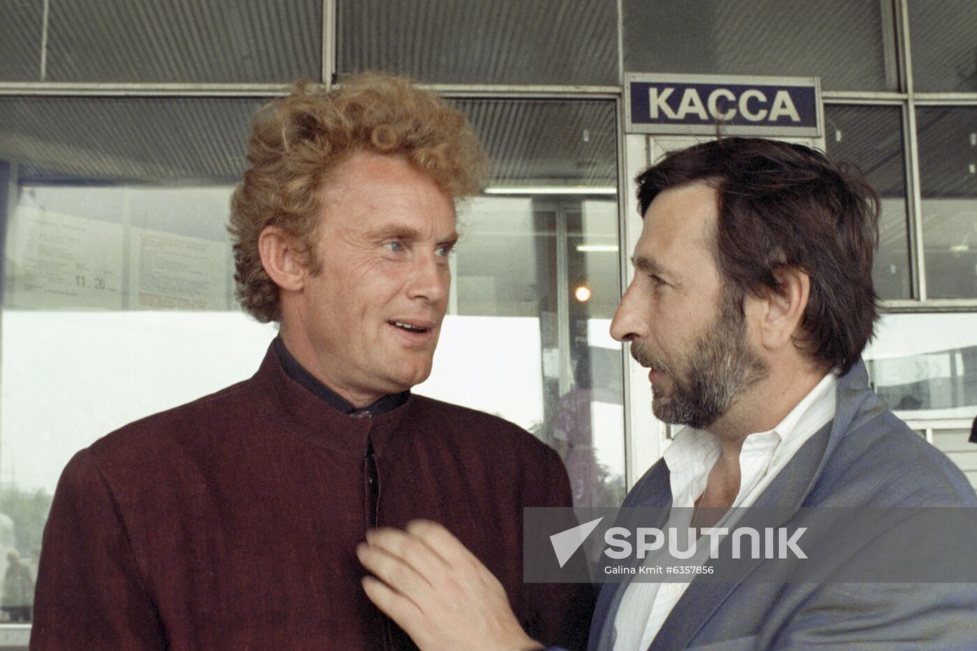 Filming Soviet-Polish film Butterflies