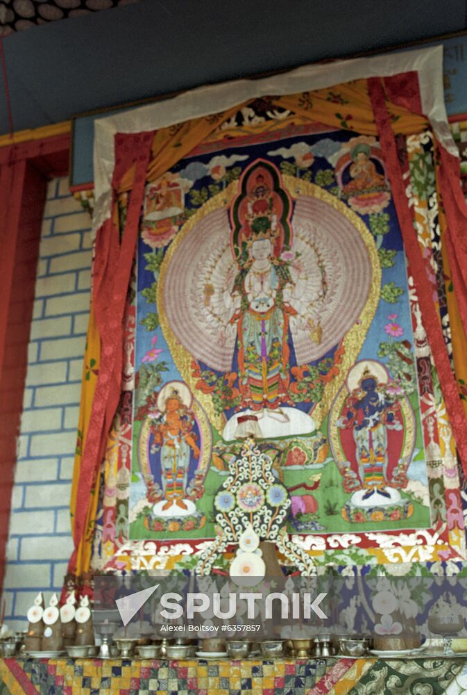 Main temple of Ivolginsky Datsan