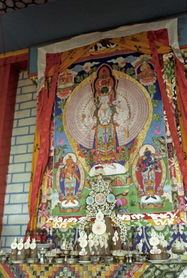 Main temple of Ivolginsky Datsan