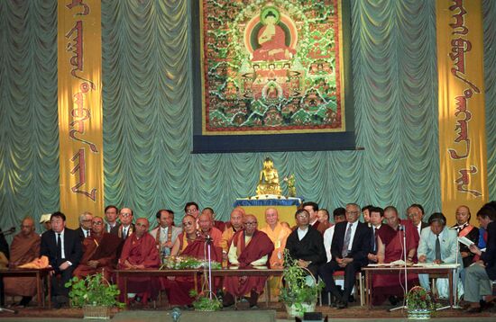 250th anniversary of Russia officially recognizing Buddhism