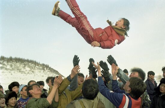 Yhyakh festival of sun in Yakutia