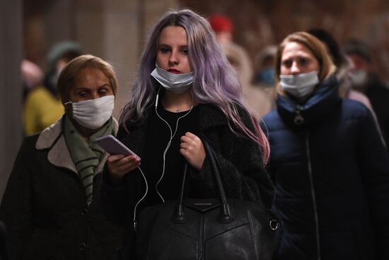Russia Coronavirus Daily Life 