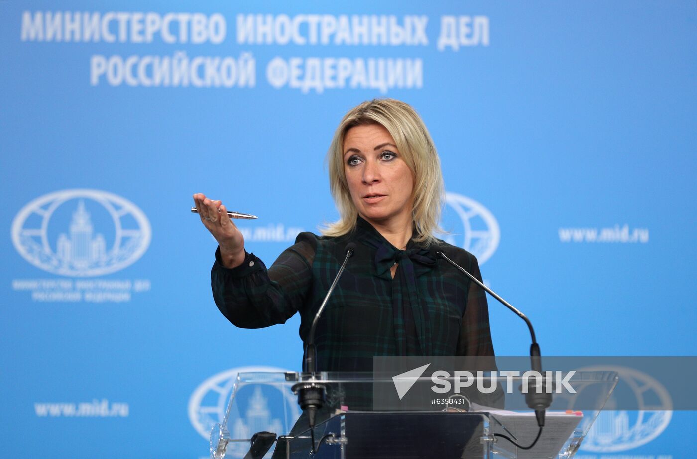 Russia Zakharova Briefing