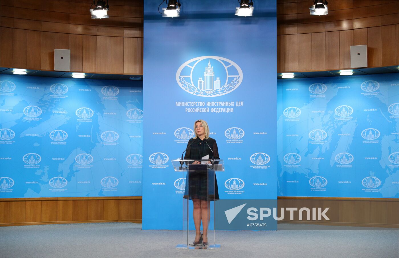 Russia Zakharova Briefing