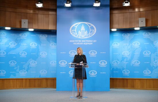 Russia Zakharova Briefing