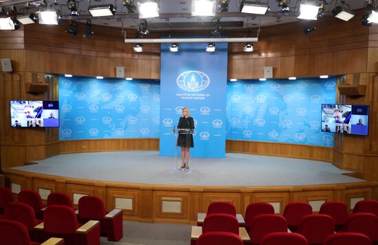 Russia Zakharova Briefing