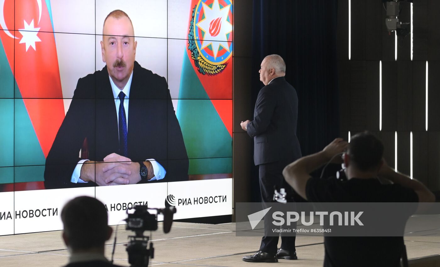 Armenia Azerbaijan Heads of State Interview