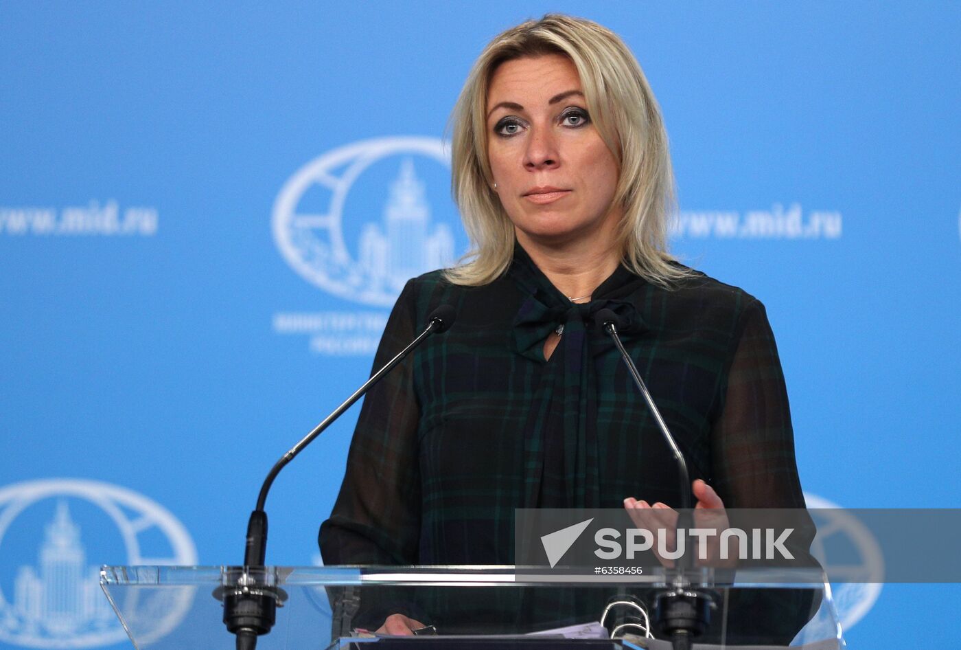 Russia Zakharova Briefing
