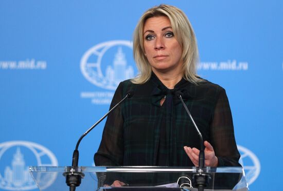 Russia Zakharova Briefing