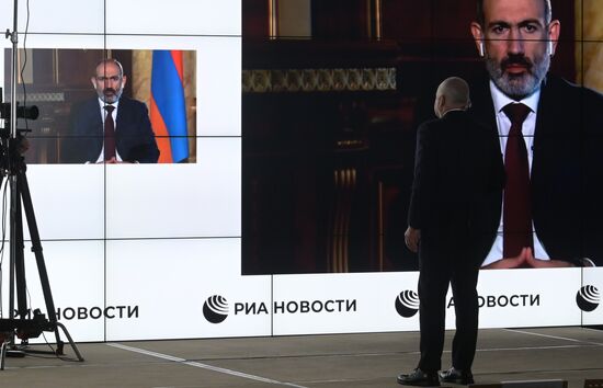 Armenia Azerbaijan Heads of State Interview