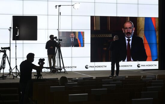 Armenia Azerbaijan Heads of State Interview