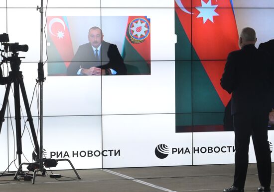 Armenia Azerbaijan Heads of State Interview