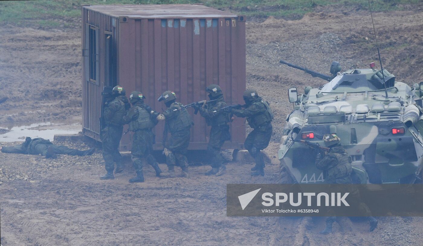 Belarus Unbreakable Brotherhood Military Drills
