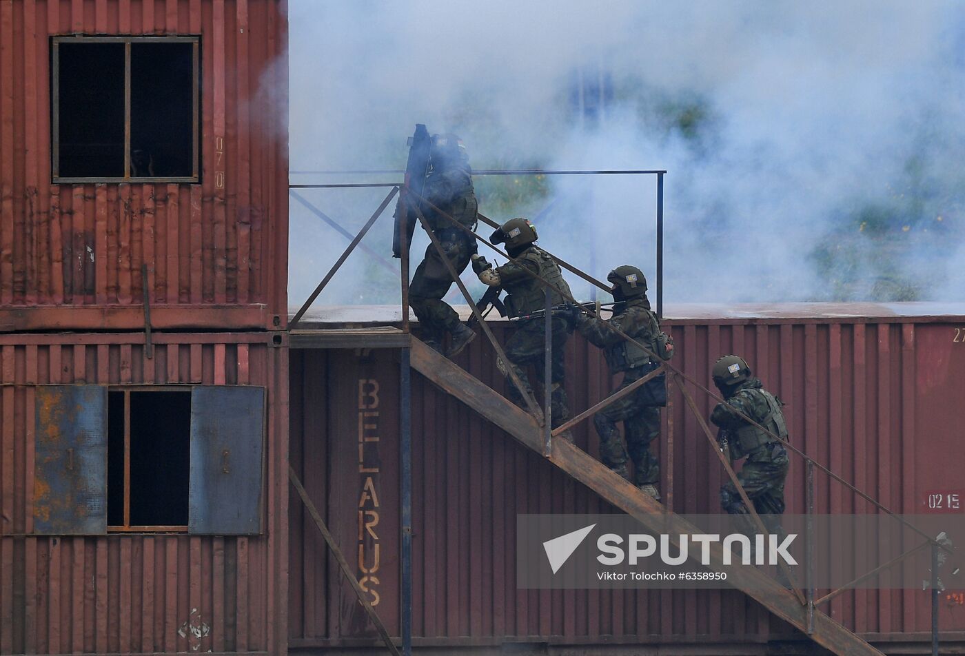 Belarus Unbreakable Brotherhood Military Drills