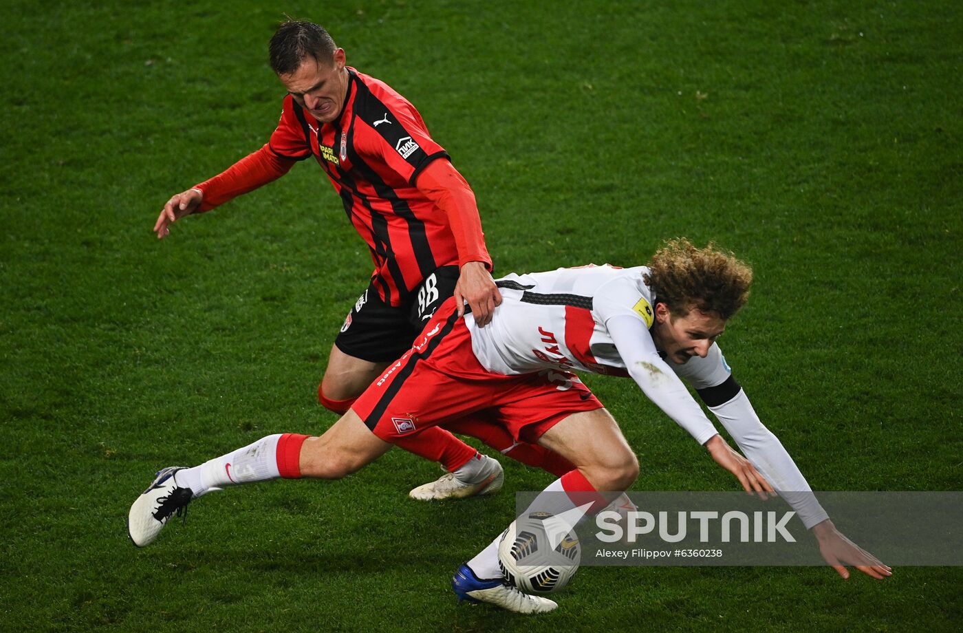 Russia Soccer Premier-League Khimki - Spartak