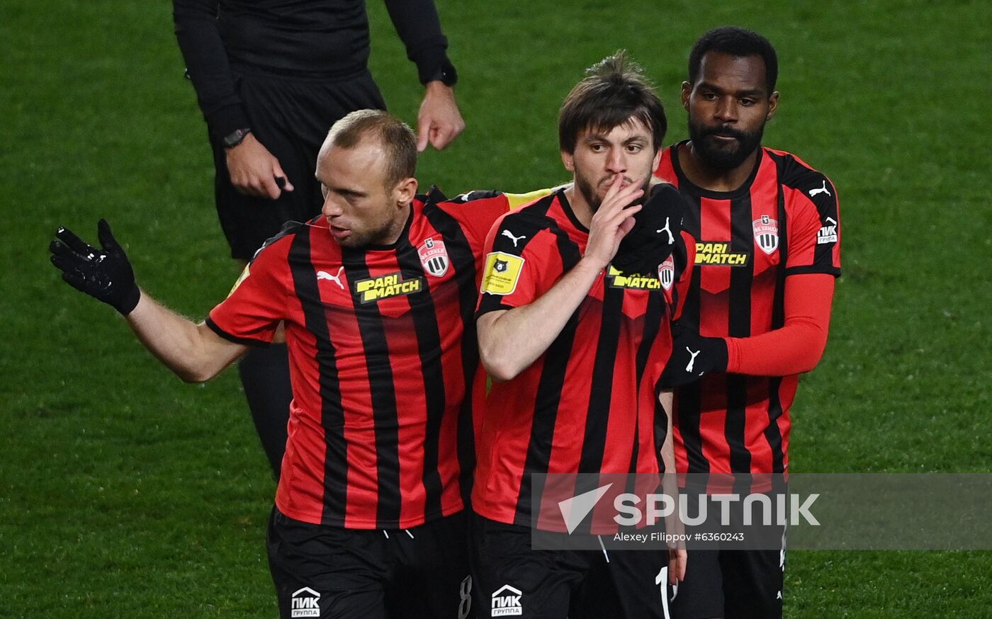 Russia Soccer Premier-League Khimki - Spartak
