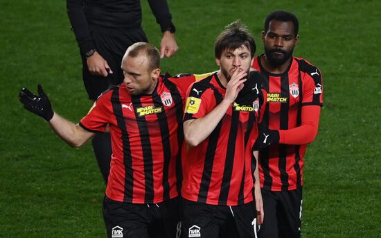 Russia Soccer Premier-League Khimki - Spartak