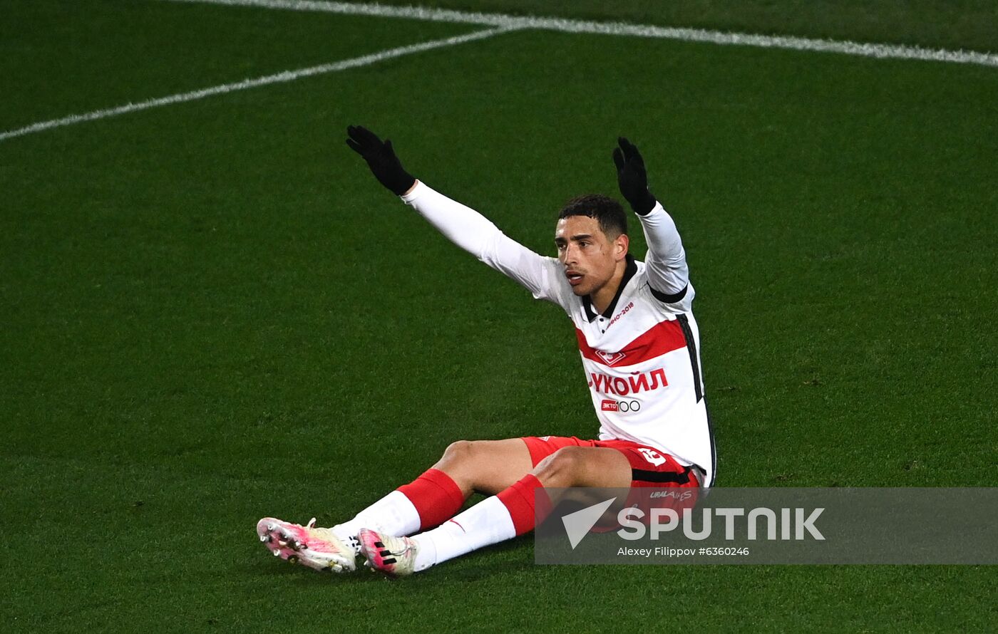 Russia Soccer Premier-League Khimki - Spartak