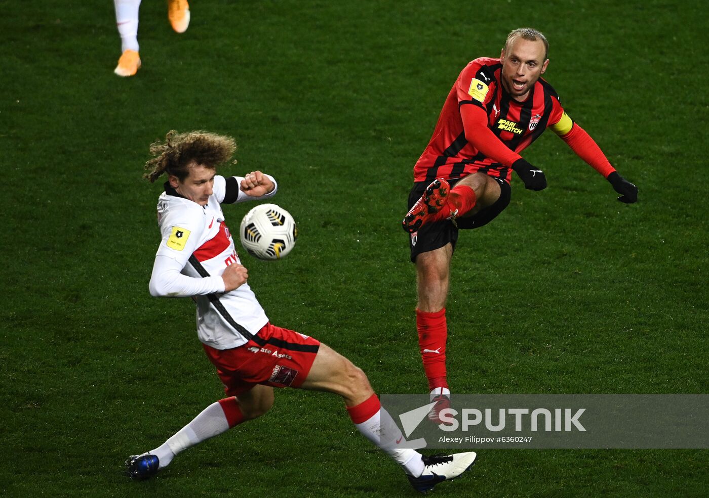 Russia Soccer Premier-League Khimki - Spartak
