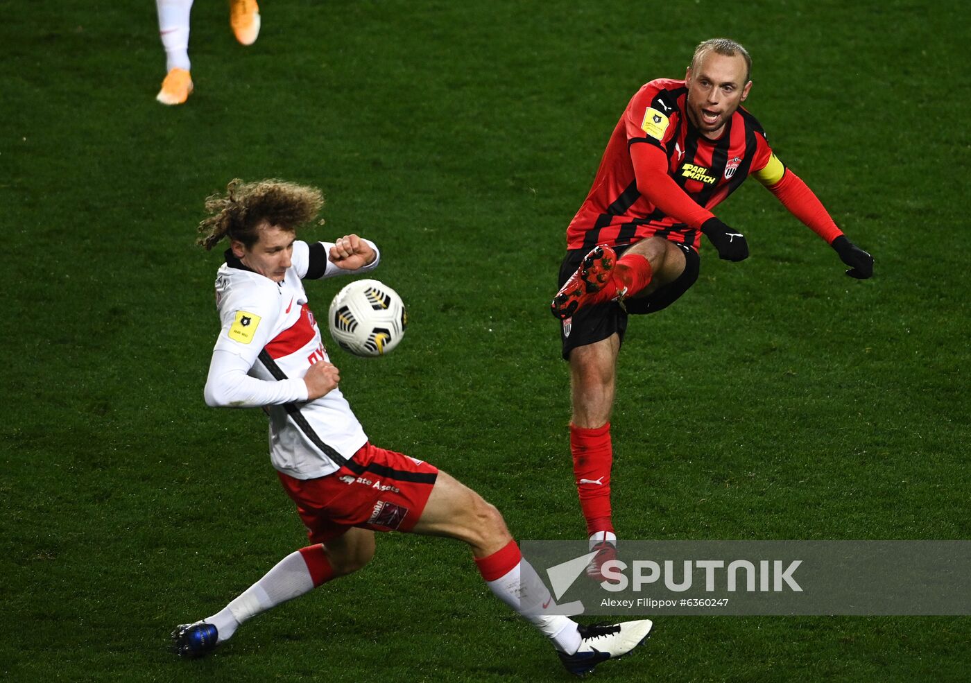 Russia Soccer Premier-League Khimki - Spartak