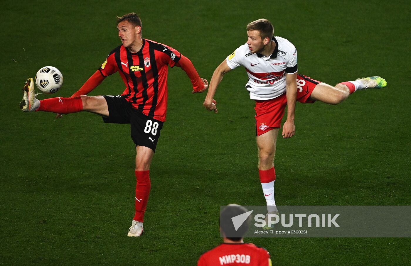 Russia Soccer Premier-League Khimki - Spartak