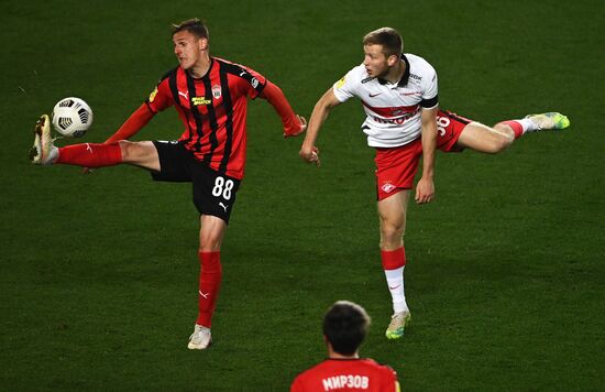 Russia Soccer Premier-League Khimki - Spartak