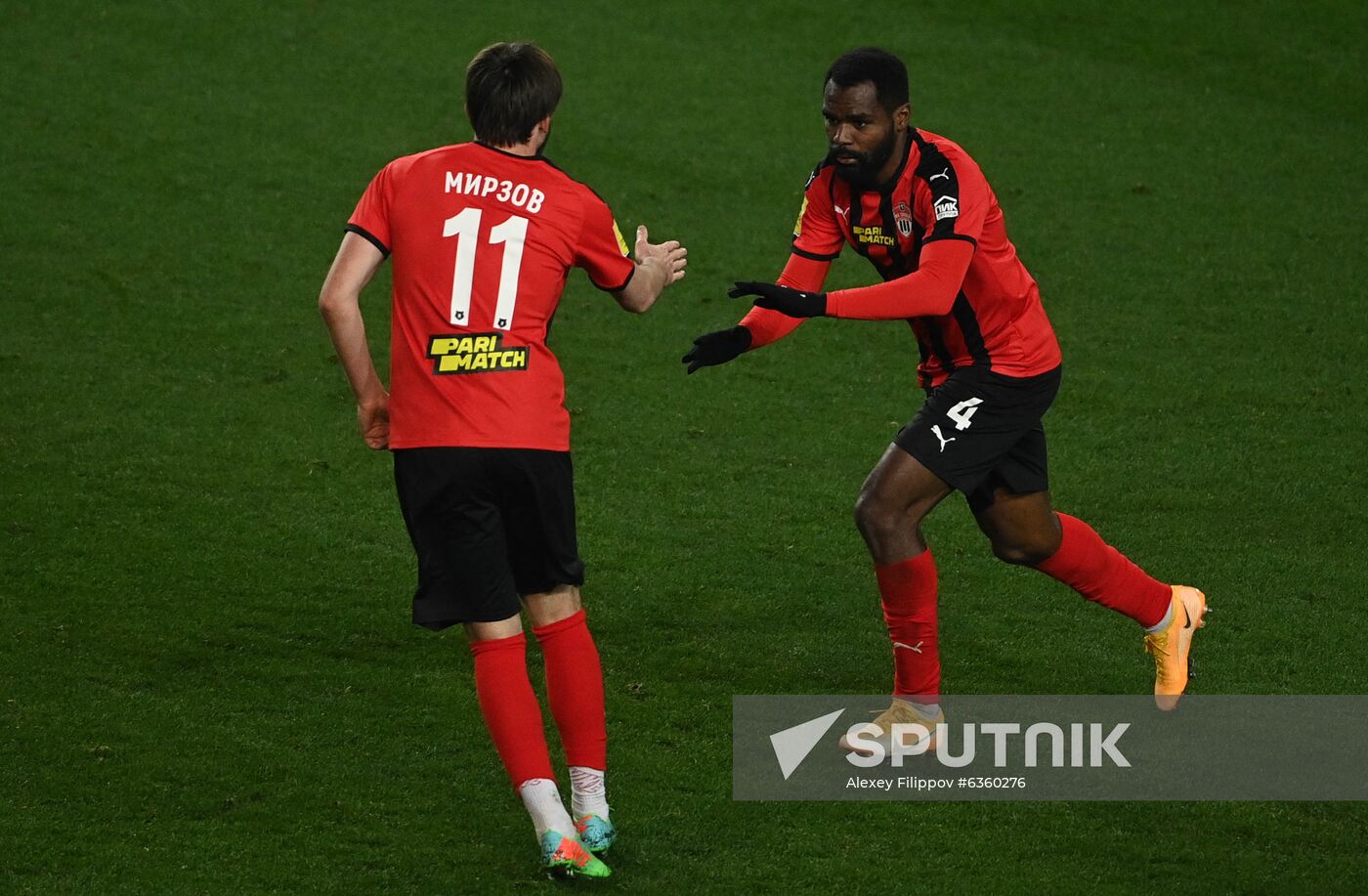 Russia Soccer Premier-League Khimki - Spartak