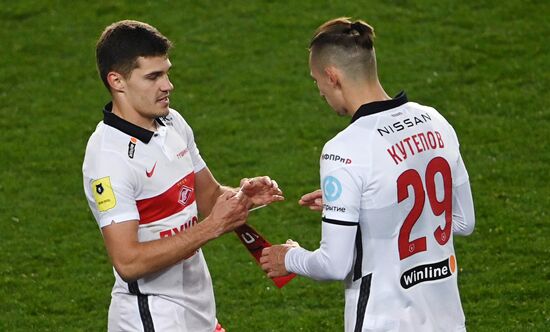 Russia Soccer Premier-League Khimki - Spartak