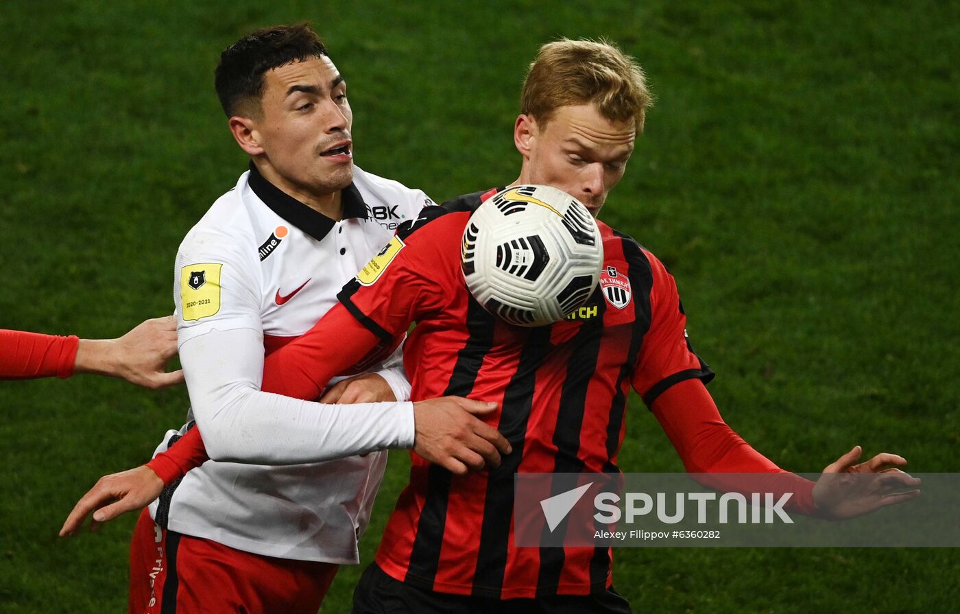 Russia Soccer Premier-League Khimki - Spartak