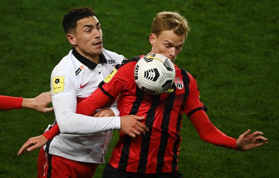 Russia Soccer Premier-League Khimki - Spartak