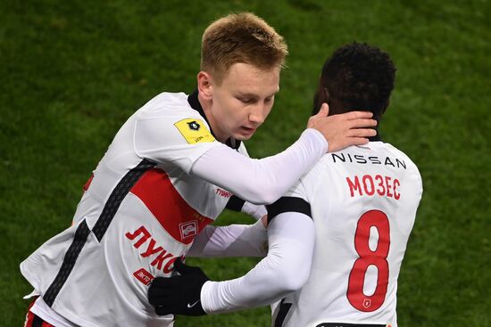 Russia Soccer Premier-League Khimki - Spartak