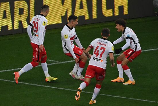 Russia Soccer Premier-League Khimki - Spartak