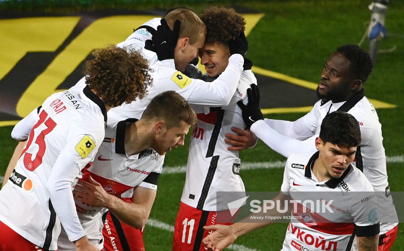 Russia Soccer Premier-League Khimki - Spartak
