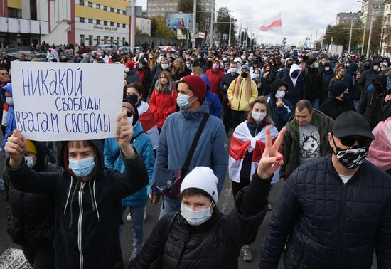 Belarus Presidential Election Protest