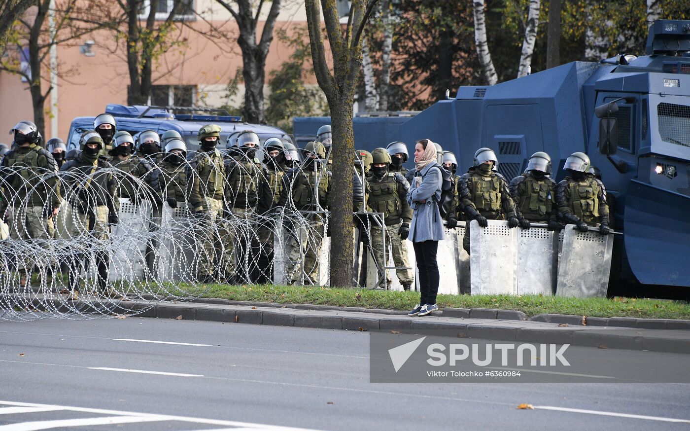 Belarus Presidential Election Protest