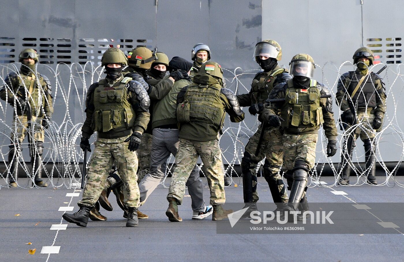 Belarus Presidential Election Protest