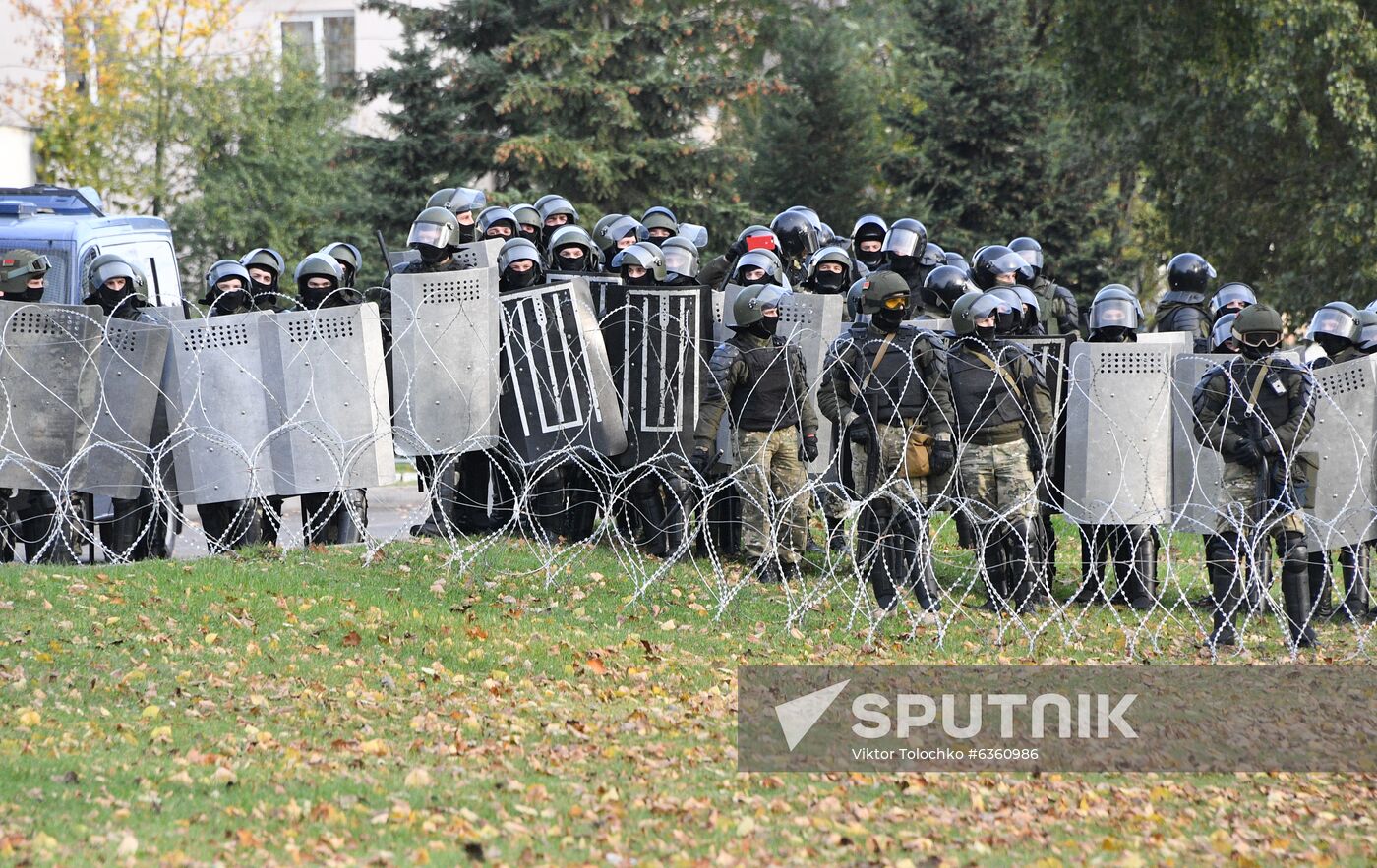 Belarus Presidential Election Protest