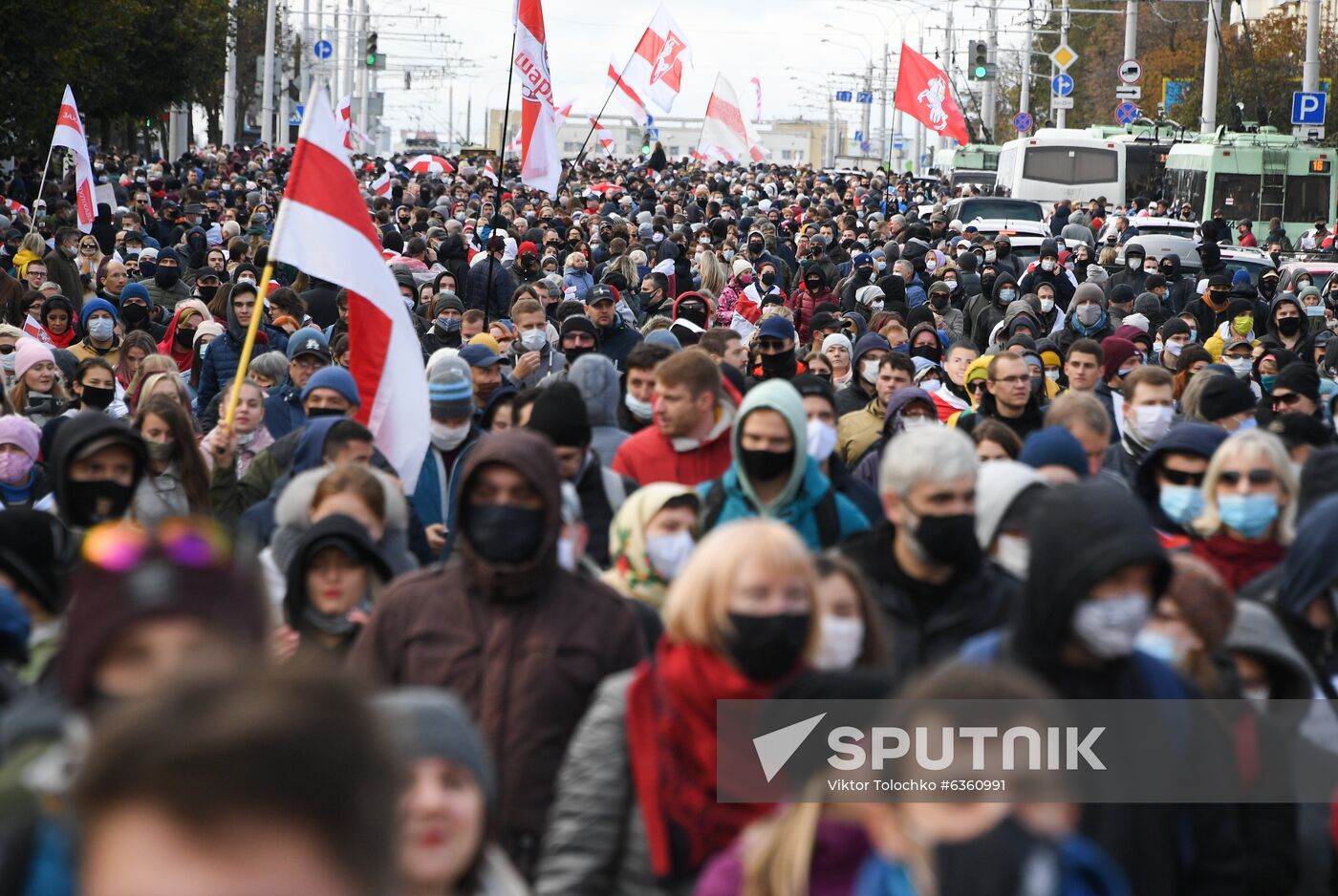Belarus Presidential Election Protest