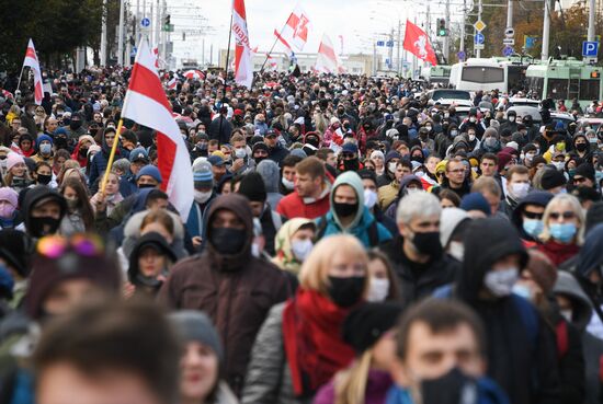 Belarus Presidential Election Protest