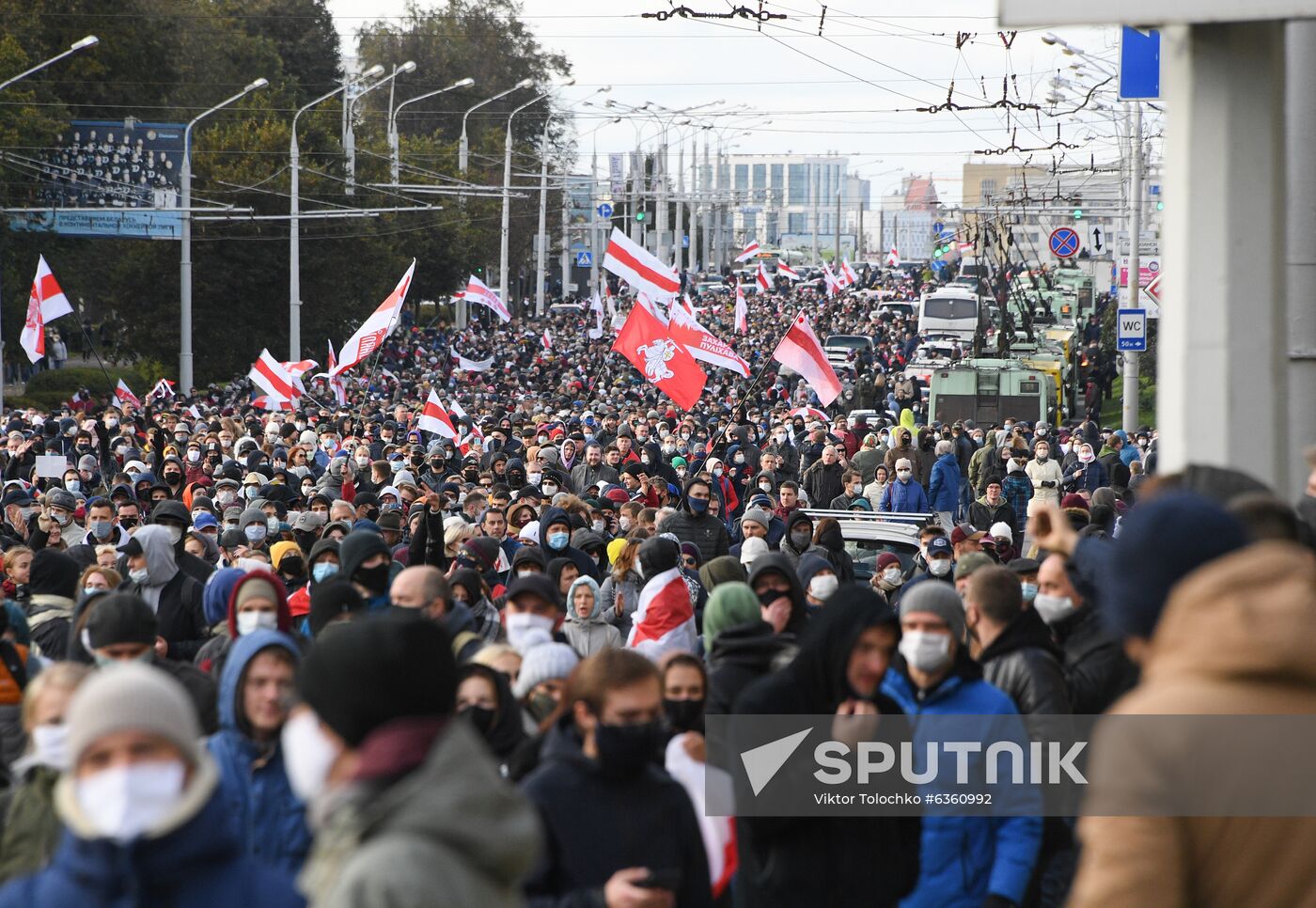 Belarus Presidential Election Protest