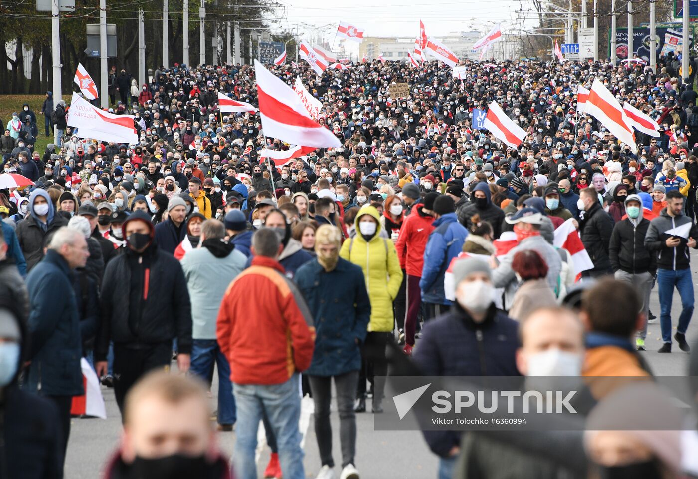 Belarus Presidential Election Protest