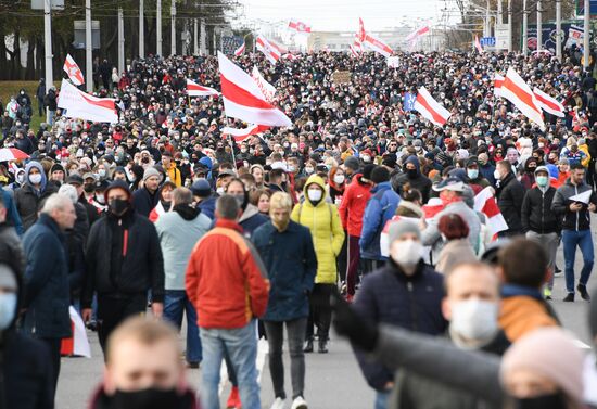 Belarus Presidential Election Protest