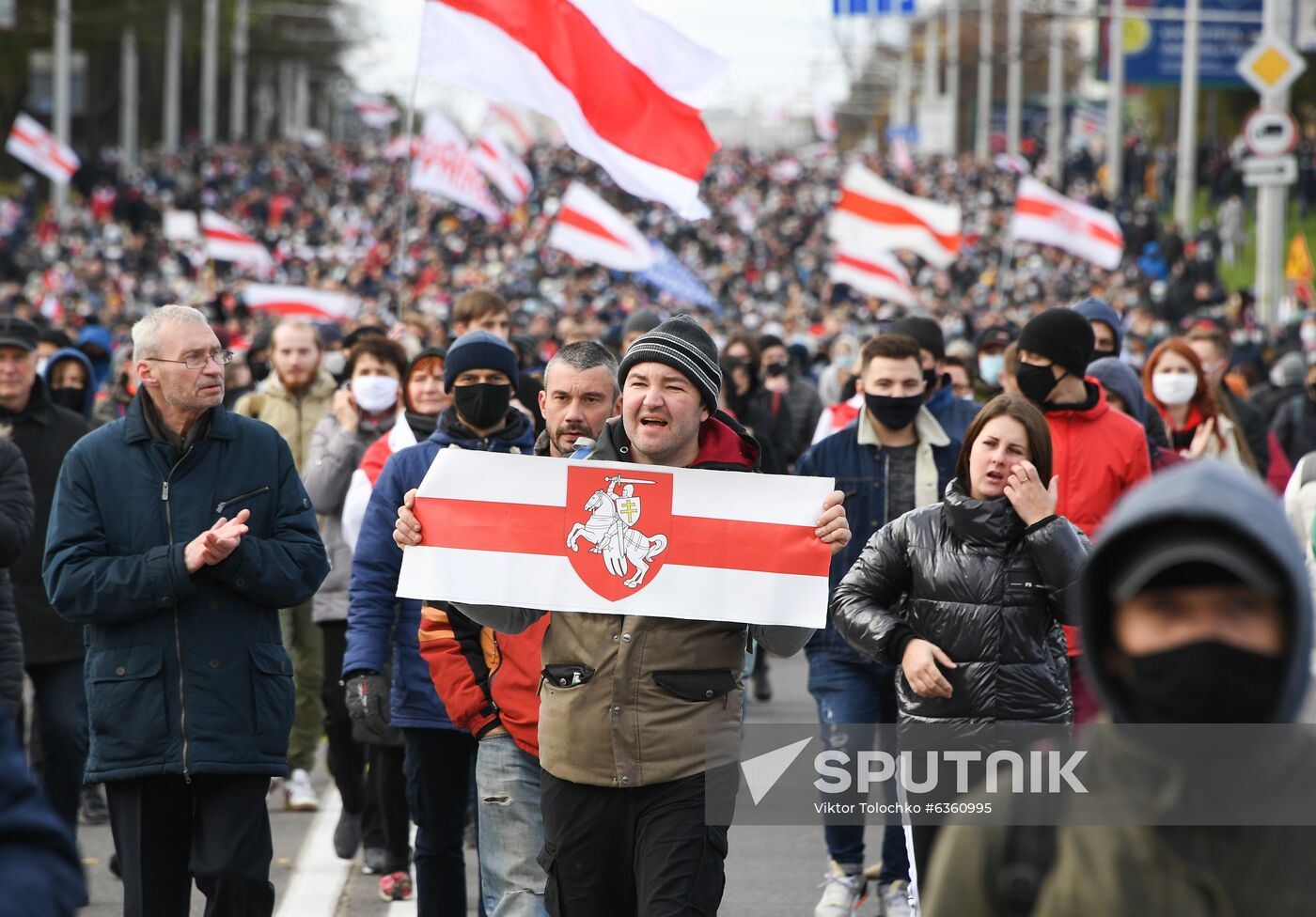 Belarus Presidential Election Protest
