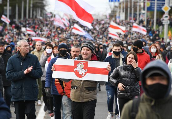 Belarus Presidential Election Protest