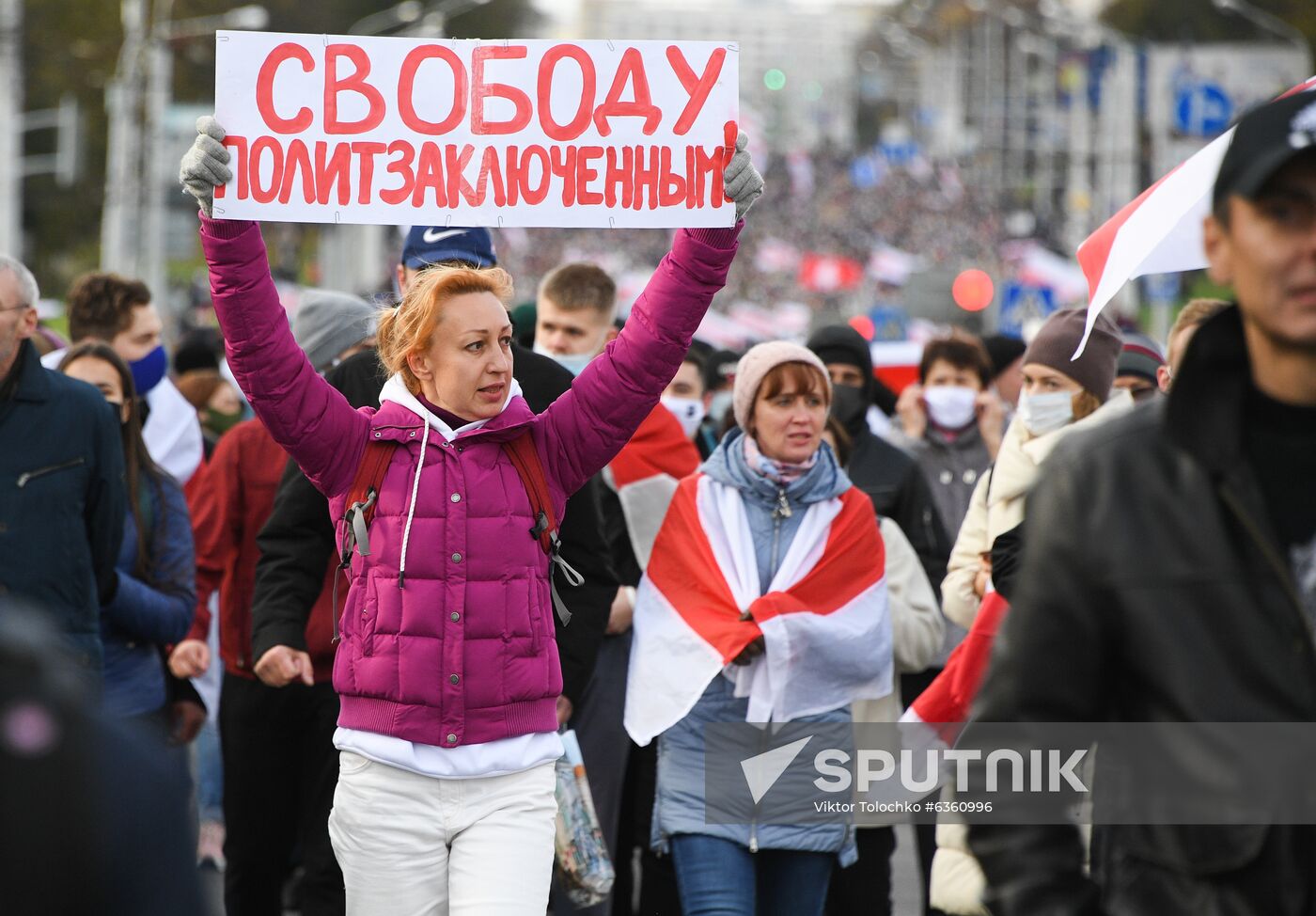 Belarus Presidential Election Protest