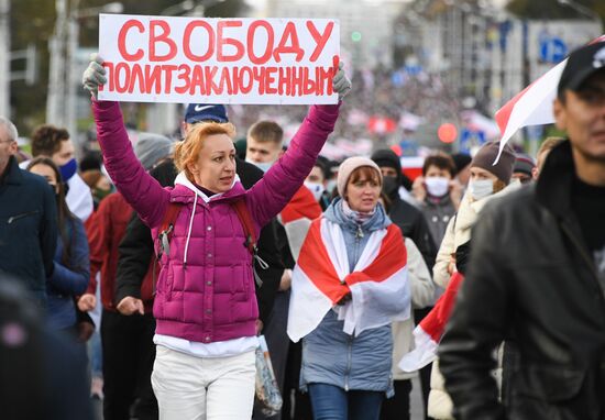 Belarus Presidential Election Protest
