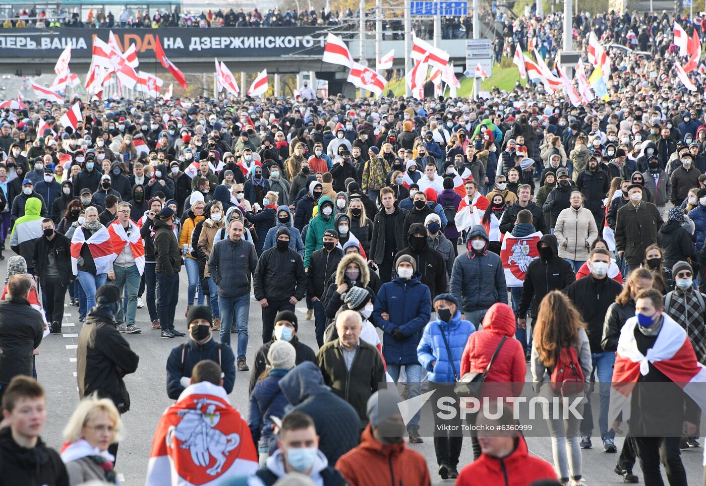 Belarus Presidential Election Protest