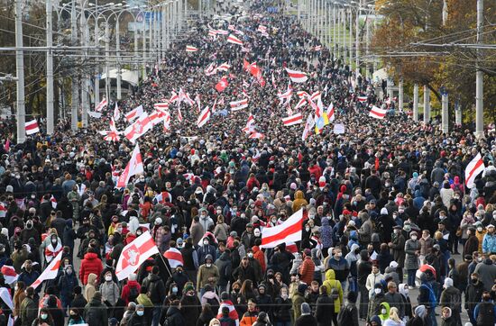 Belarus Presidential Election Protest